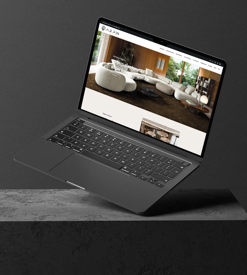 Arpin Home Web Site Tasarımı Arpin Home Web Site Tasarımı