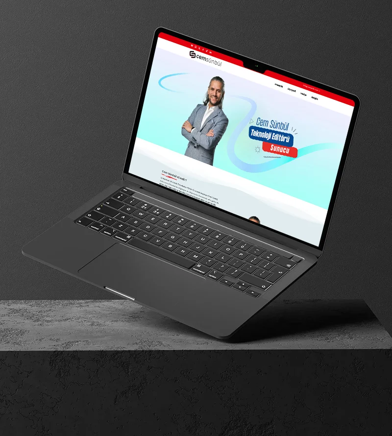 Cem Sünbül Web Site Tasarımı
