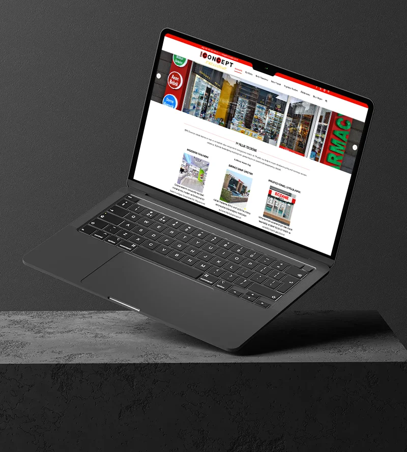 ERC Concept Web Site Tasarımı