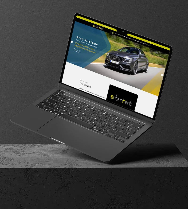 Erten Rent Web Site Tasarımı
