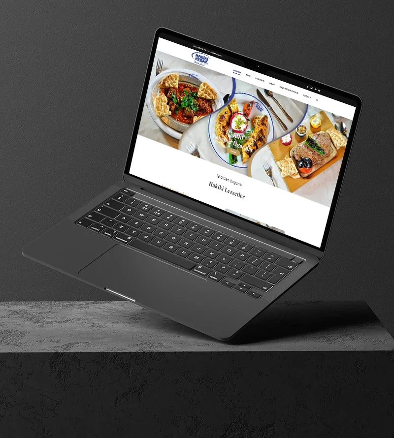 Hakiki Kebap Web Site Tasarımı