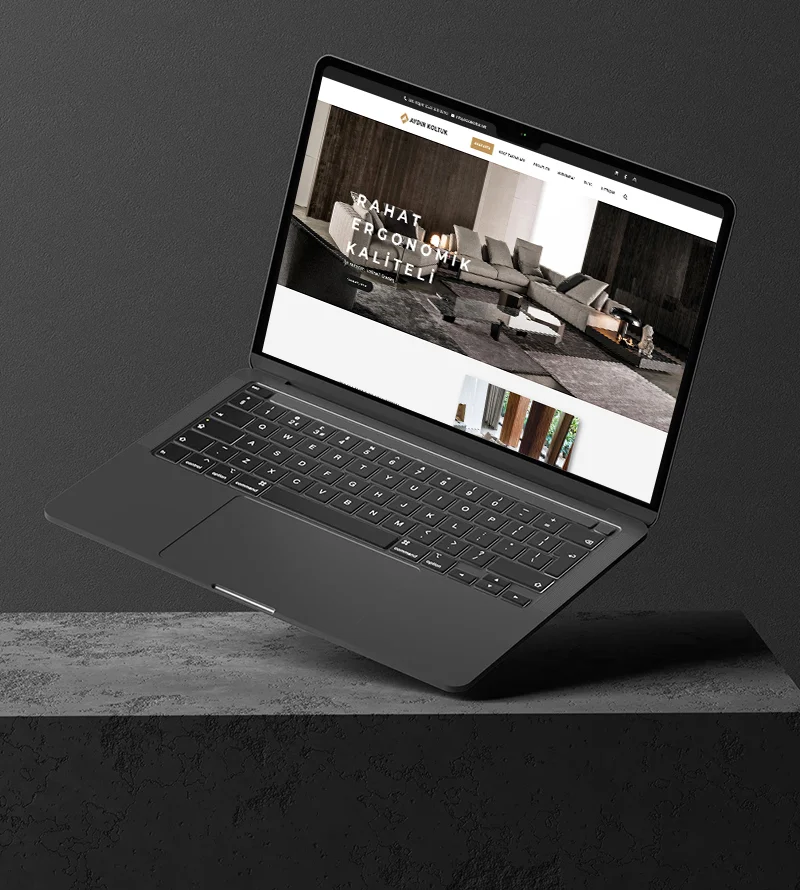 Köşe Koltuk Web Site Tasarımı