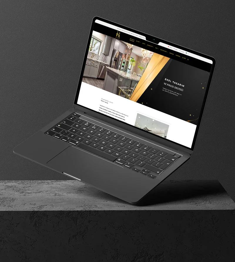 Ricci Luxury Web Site Tasarımı